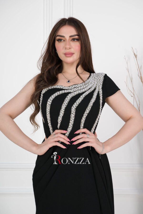 فستان سهرة اسود - Image 4