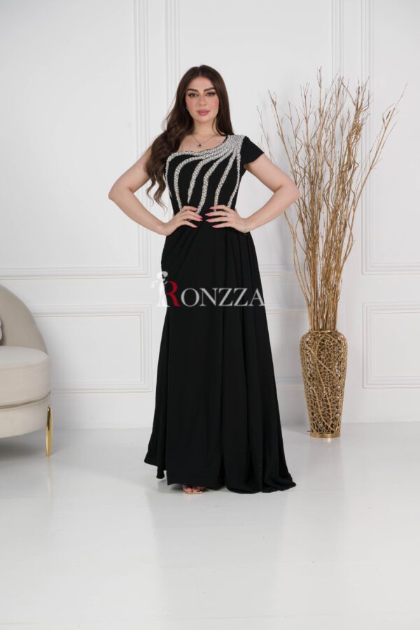 فستان سهرة اسود - Image 3